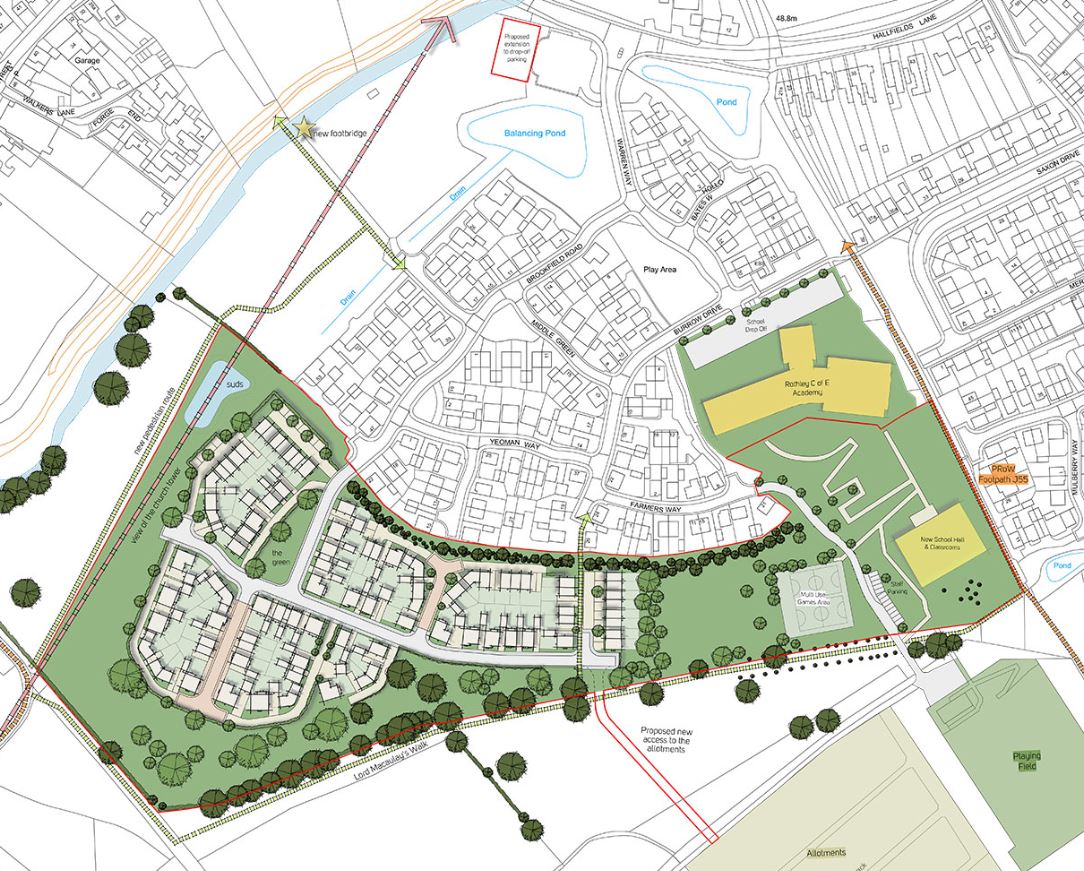Street Map Rothley Rothley consultation
